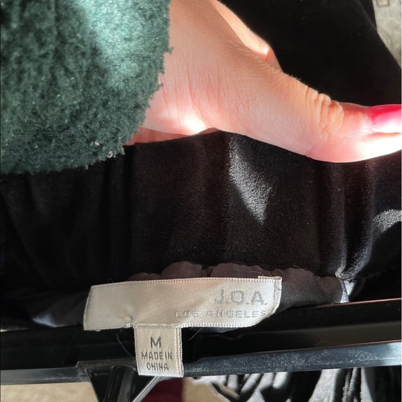 J.O.A fringe leather skirt - Picture 4 of 4